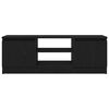 vidaXL TV-Schrank Schwarz Eichen-Optik 102x30x36 cm Holzwerkstoff