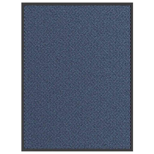 vidaXL Fußmatte Blau 80x120 cm