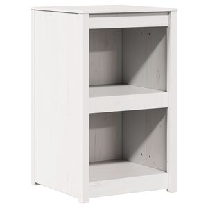 vidaXL K&uuml;chenschrank MEPPEL Wei&szlig; 55 x 55 x 92 cm Massives Kiefernholz