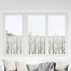 vidaXL Fensterfolie Matt Bambus-Muster 45x500 cm PVC