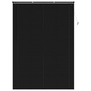 vidaXL Venetianer Jalousie Verstellbar Schwarz 213 x 150 cm PVC