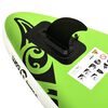 vidaXL Aufblasbares Stand Up Paddle Board Set 320x76x15 cm Grün
