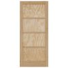 vidaXL Interior Tür ORKDAL Braun 86 x 198,5 cm Sperrholz