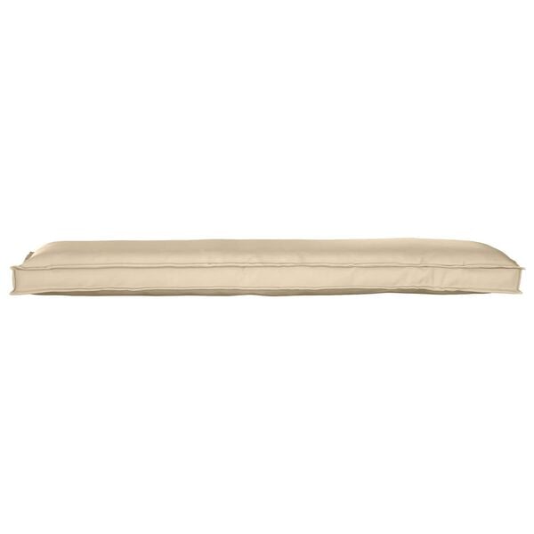 vidaXL Kissen Beige 150 x 40 x 8 cm Oxford-Stoff