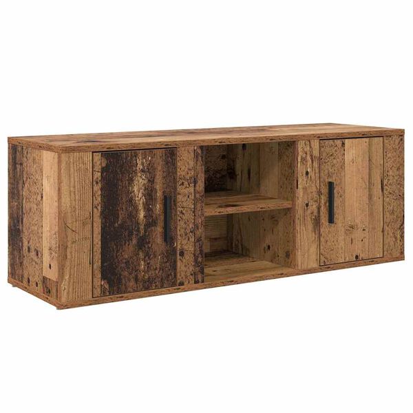 vidaXL TV-Schr&auml;nk Altholz 100 x 31,5 x 35 cm Holzwerkstoff