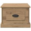 vidaXL Couchtisch Artisan-Eiche 50 x 50 x 35 cm Holzwerkstoff