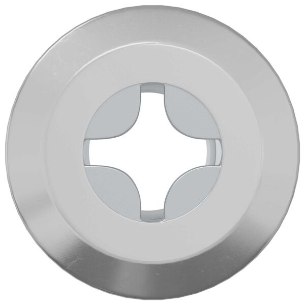 vidaXL Sicherungsmutter 2 pcs Nickel M6 x 25 mm Stahl