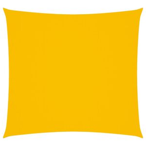 vidaXL Sonnensegel Oxford-Gewebe Quadratisch 2,5x2,5 m Gelb