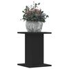 vidaXL Pflanzenst&auml;nder 2 Stk. Schwarz 30x30x40 cm Holzwerkstoff
