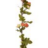 vidaXL Weihnachtskränze Blumen 6 Stk. Sonnenuntargang 215 cm
