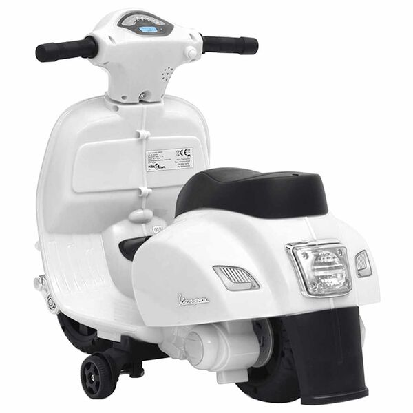 vidaXL Elektro-Kindermotorrad Vespa GTS300 Wei&szlig;