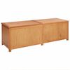 vidaXL Aufbewahrungsbox 150 x 45 x 45 cm Massives Eichenholz