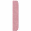 vidaXL Kopfteil Ohr Rosa 80 x 16 x 4 cm Samt