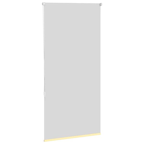 vidaXL Verdunkelungsrollo Gelb 80x175 cm Stoffbreite 75,7 cm Polyester