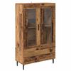 vidaXL Highboard Altholz 69,5 x 31 x 115 cm Holzwerkstoff