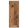 vidaXL H&auml;ngeschrank mit T&uuml;r 2 pcs Altes Holz und Wei&szlig; 30 x 31 x 80 cm
