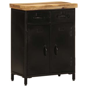 vidaXL Sideboard 55x30x71 cm Massivholz Mango