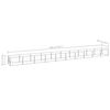 vidaXL Hundezwinger Silbern 10 m² Stahl