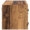 vidaXL Wandschr&auml;nke 2 pcs Altholz 68 x 37 x 35 cm Holzwerkstoff