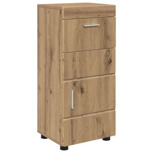 vidaXL Badezimmerschrank-Set TULUM Artisan-Eiche 37 x 31,5 x 82 cm