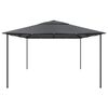 vidaXL Pavillon 4x4x3 m Anthrazit 180 g/m&sup2;