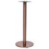 vidaXL Bistrotisch-Gestell Golden &Oslash;45x107 cm Edelstahl