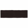 vidaXL Tischplatte 140x40x(2-4) cm Massivholz Behandelt Baumkante