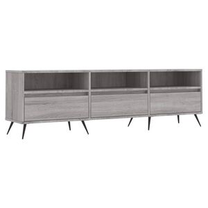 vidaXL TV-Schrank Grau Sonoma 150x30x44,5 cm Holzwerkstoff