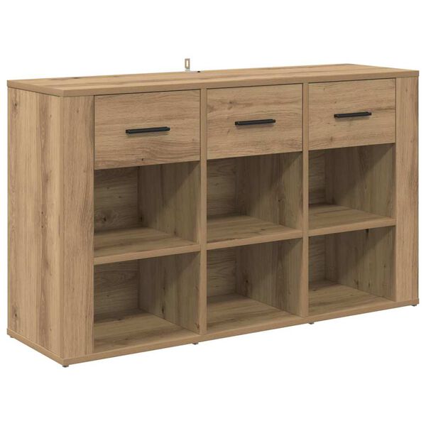 vidaXL Sideboard Artisan-Eiche 100 x 30 x 59,5 cm Holzwerkstoff