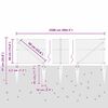 vidaXL Zaunpfosten Gr&uuml;n 25 x 0,4 m (25 mm Masche) Stahl und PVC