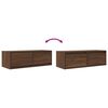 vidaXL TV-Schrank Braun Eichen-Optik 80x31x25,5 cm Holzwerkstoff