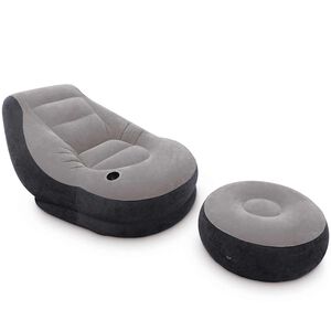 Intex Aufblasbarer Sessel mit Puff Ultra Lounge Relax 68564N