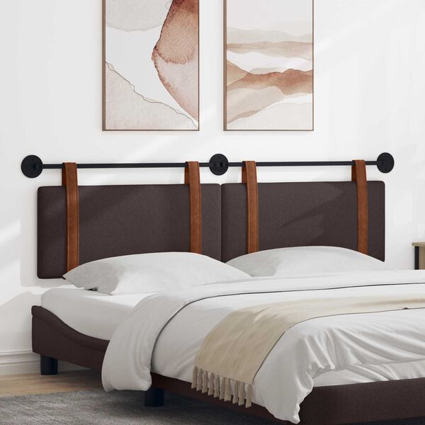 vidaXL H&auml;ngevorderseite Uni Dunkelbraun 170 x 55 x 5 cm Antikes PU