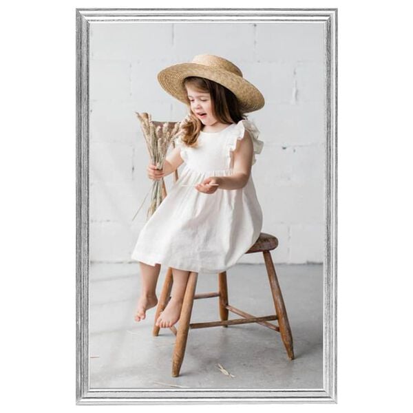 vidaXL Bilderrahmen Collage 5 Stk. f&uuml;r Wand Silbern 70x90 cm MDF