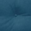 vidaXL R&uuml;cken Kissen Blau 200 x 24 x 50 cm Samt