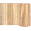 vidaXL Gartenzaun Bambus 1000&times;50 cm