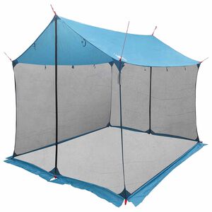 vidaXL Camping-Tarp mit Netzw&auml;nden Blau 270 x 210 x 210 cm