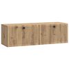 vidaXL Wandmontierter TV-Schrank 98 x 31 x 30 cm Artisan-Eiche