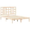 vidaXL Massivholzbett 135x190 cm