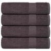 vidaXL Handt&uuml;cher FROGN 4 Stk. Anthrazit 50x100 cm 360 g/m&sup2;