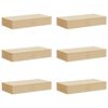 vidaXL Aufbewahrungsbox 6 pcs Creme 100 x 50 x 18 cm Vliesstoff