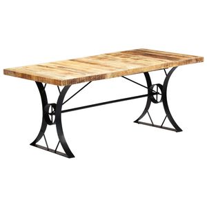 vidaXL Esstisch 180&times;90&times;76 cm Mango Massivholz