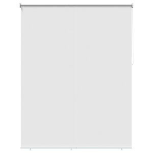 vidaXL Au&szlig;en-Rollos mit UV-Schutz Wei&szlig; 100 x 230 cm (B x H) Polyester