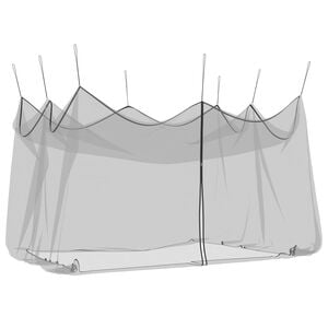 vidaXL Garten Moskitoschutznetz 220 Mesh Schwarz 3 x 4,5 x 2,5 m
