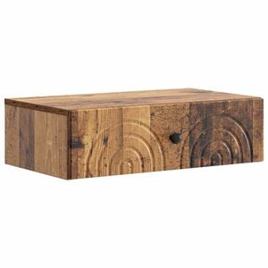 vidaXL Wandmontierter Beistelltisch 59 x 34,5 x 17 cm Holzwerkstoff