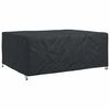 vidaXL M&ouml;belbezug Uni Schwarz 220 x 190 x 85 cm 210D