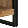 vidaXL Couchtisch 70x50x38 cm Raues Massivholz Mango