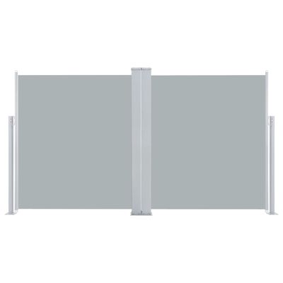 vidaXL Seitenmarkise Ausziehbar Anthrazit 160x600 cm