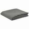 vidaXL Tischdecke Quadratisch Hellgrau 110 x 110 cm