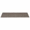 vidaXL Stufenmatten Selbstklebend 15 Stk. 65x21x4 cm Beige Rechteckiger Rand